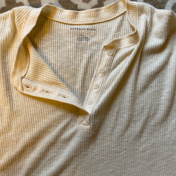American Eagle Long Sleeve Henley - Picture 2 of 3